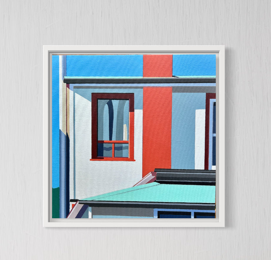 Parley (12x12”) - Acrylic on Canvas, Gordon Leverton Original Artwork