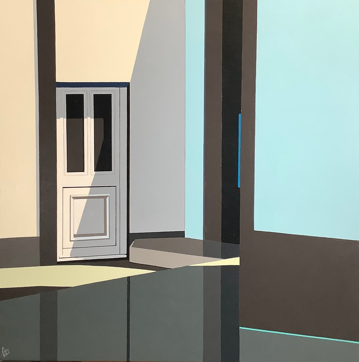 Entrada /Entrance (framed)
