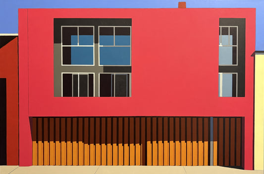 Gordon Leverton - Urban Architectural Artist, Fine Art, Mexico City homes, award Winning, Bold artwork, Viva Color collection