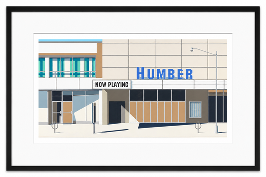 CINEMATIC I Humber Cinema (Framed Limited Edition Print) for Worth Gallery