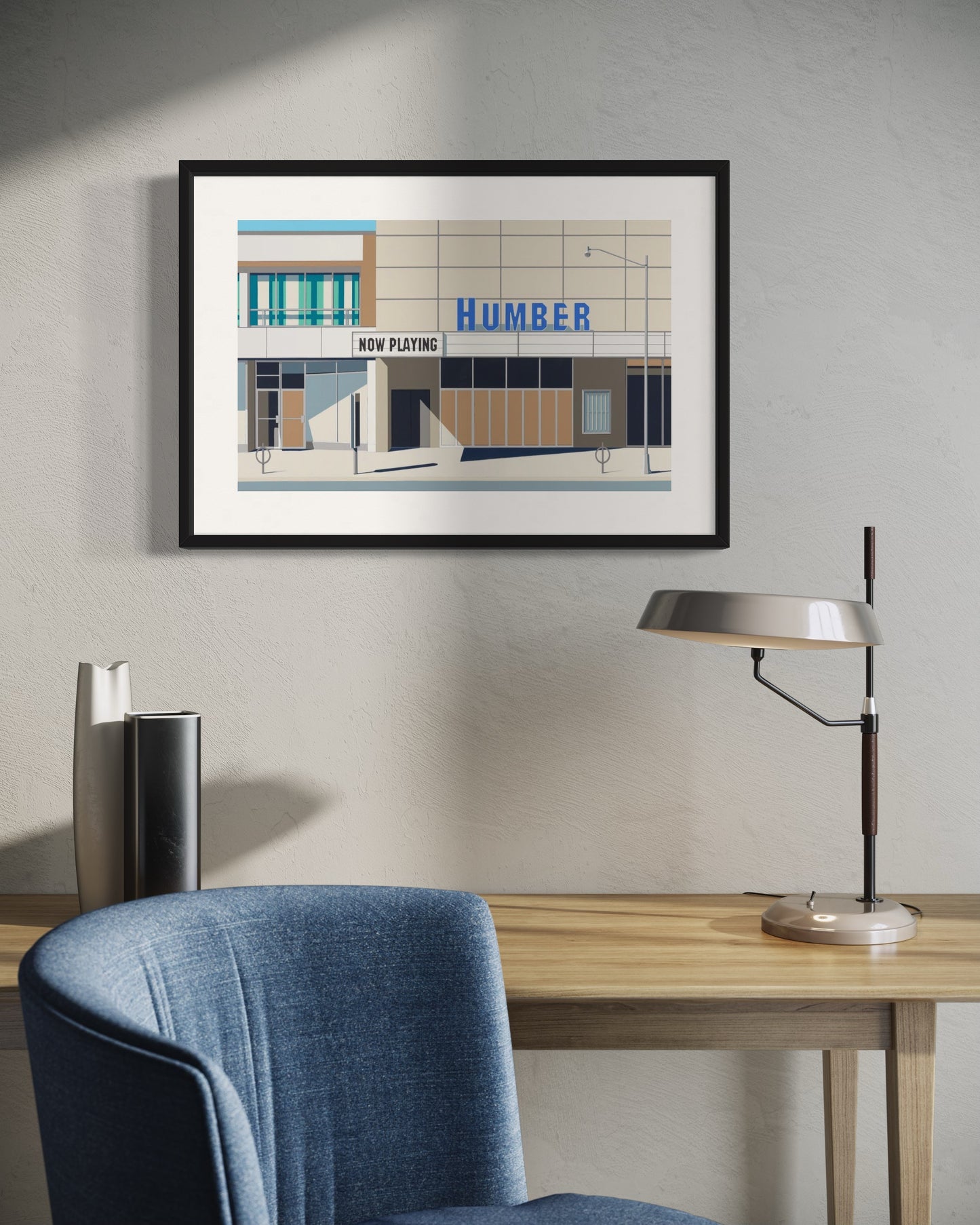 Gordon Leverton - Urban Landscape Artist - Limited Edition Signed Prints of Cinematic (Humber Cinema, Toronto, Ontario)