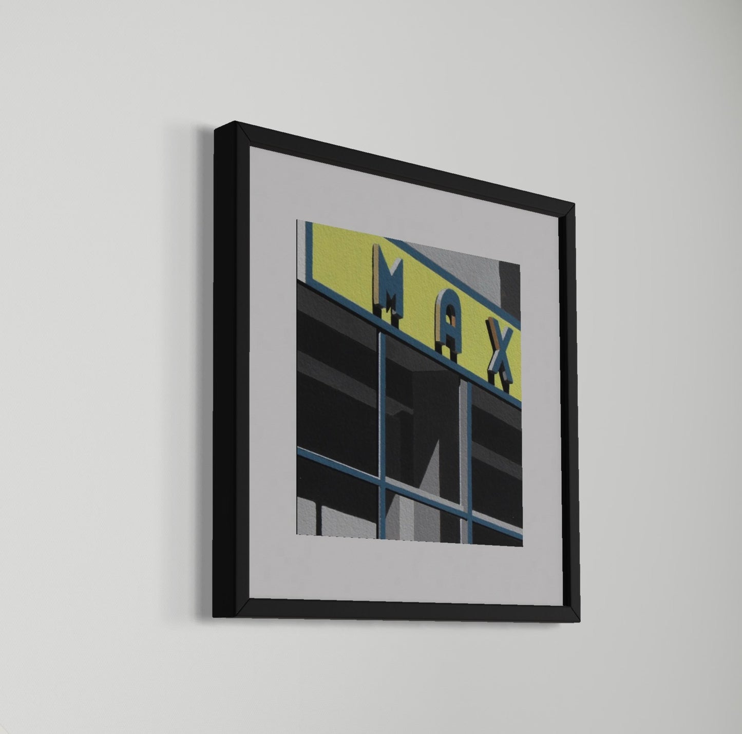 MAX  (Limited Edition Framed Print)