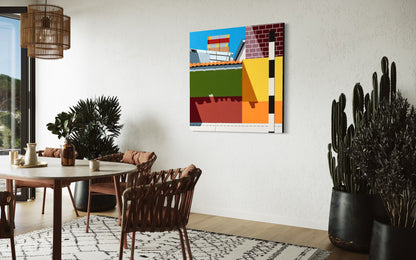 Rikchariy by Gordon Leverton depicting Peruvian architecture in Lima