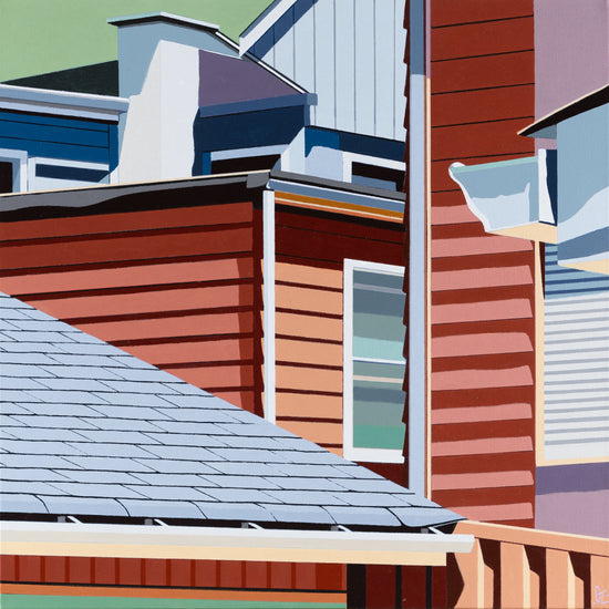 Gordon  Leverton I Urban Architectural Canadian Artist I Mexico City art show Feb 2026