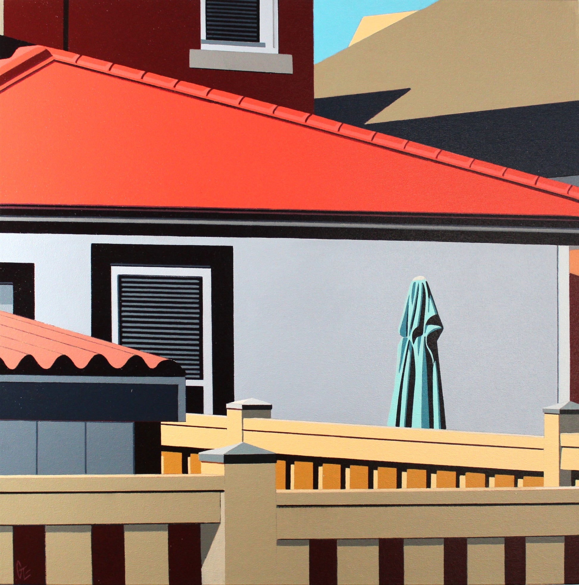 Sanctum - by Gordon Leverton - Hamilton Artist; Inspiration - Queen Street East (Beaches community), Toronto, Fine artwork